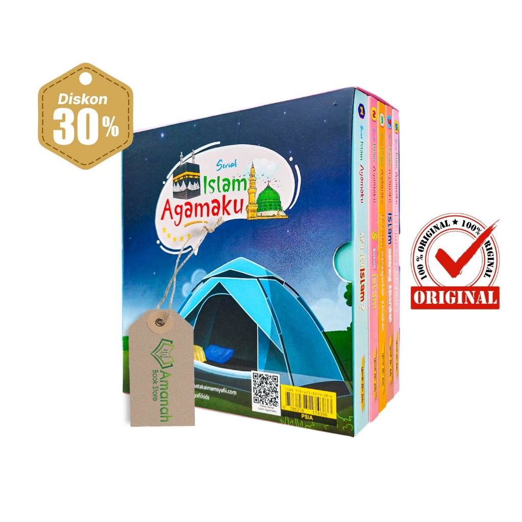 BUKU ANAK Full Color Serial Islam Agamaku Pustaka Imam Asy Syafii