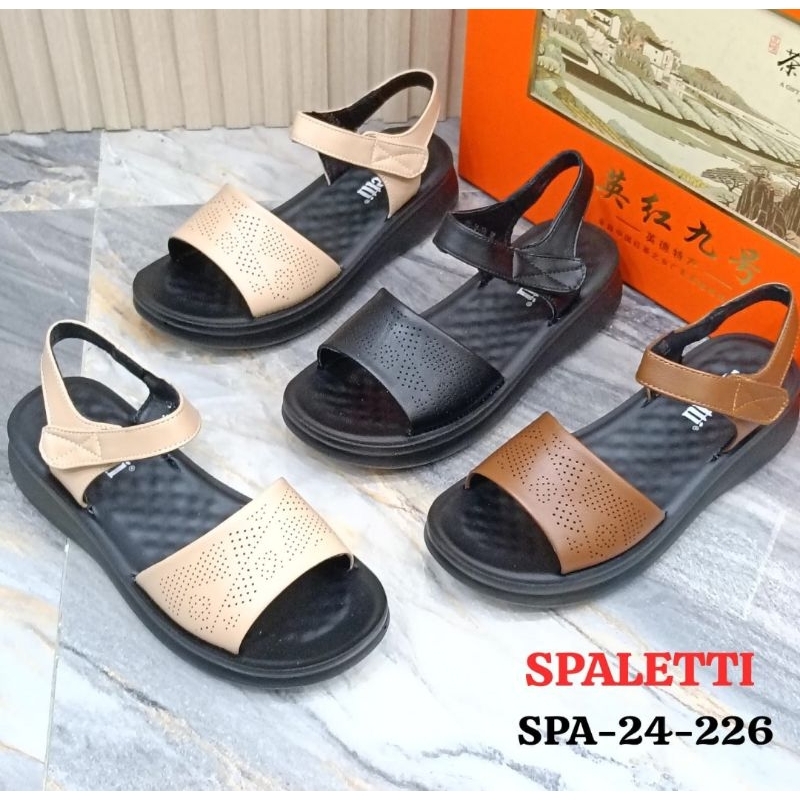Sendal tali Spaletti Wadges New model Best seller