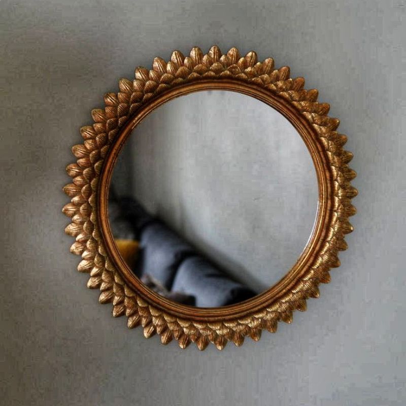 PHIGURA KACA MIRROR HIAS DINDING JATI JEPARA