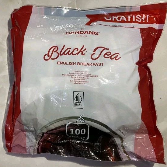 

Dandang Black tea isi 100 kantong teh