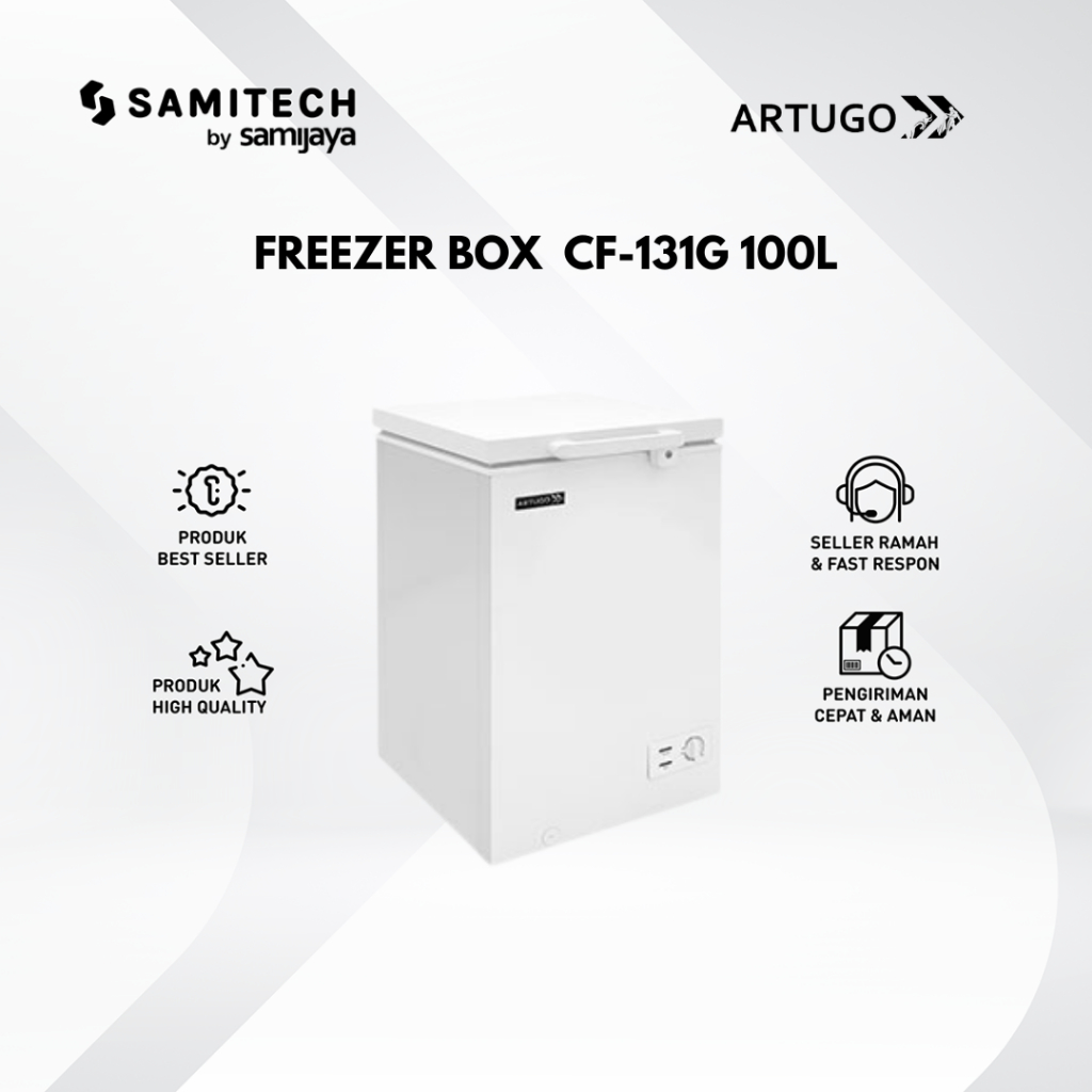 FREEZER BOX ARTUGO CF-131G 100L  CF 131G 100 LITER