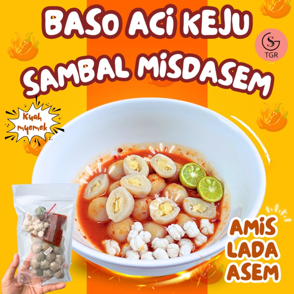 

1 BUNGKUS BASO ACI KEJU MINI MISADSEUM ISI 15 PCS