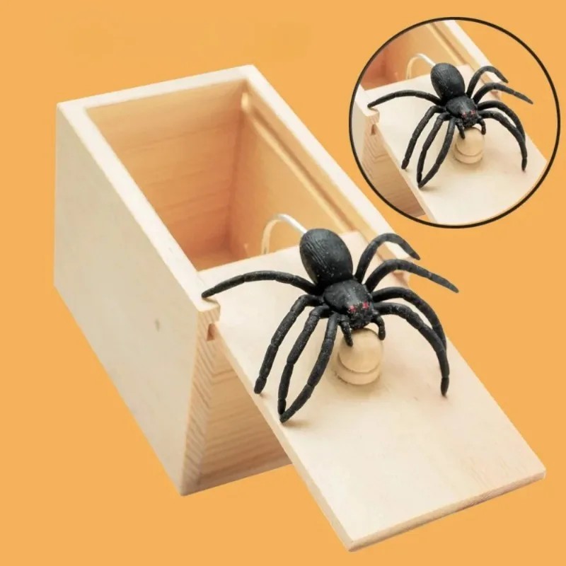 Spider Prank Box Prank Kotak Laba Laba Spider Prank Toy Kotak Prank
