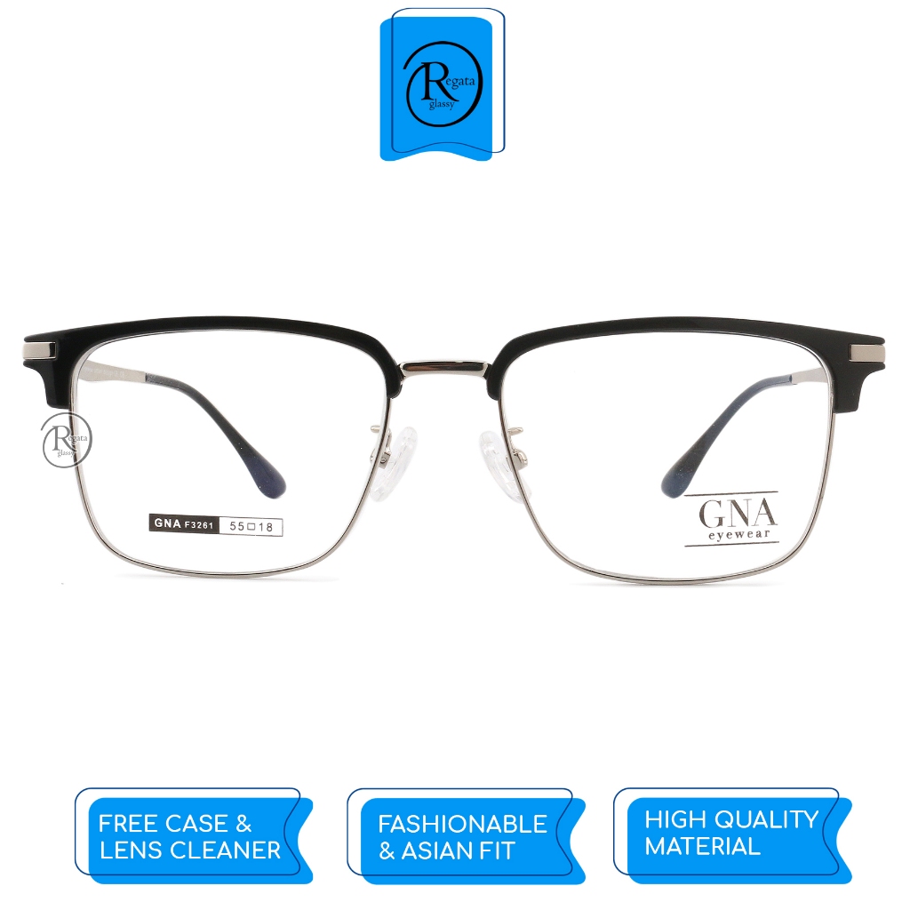 GNA Eyewear /  GNA F-3261 / Frame Kacamata GNA Eyewear ORIGINAL