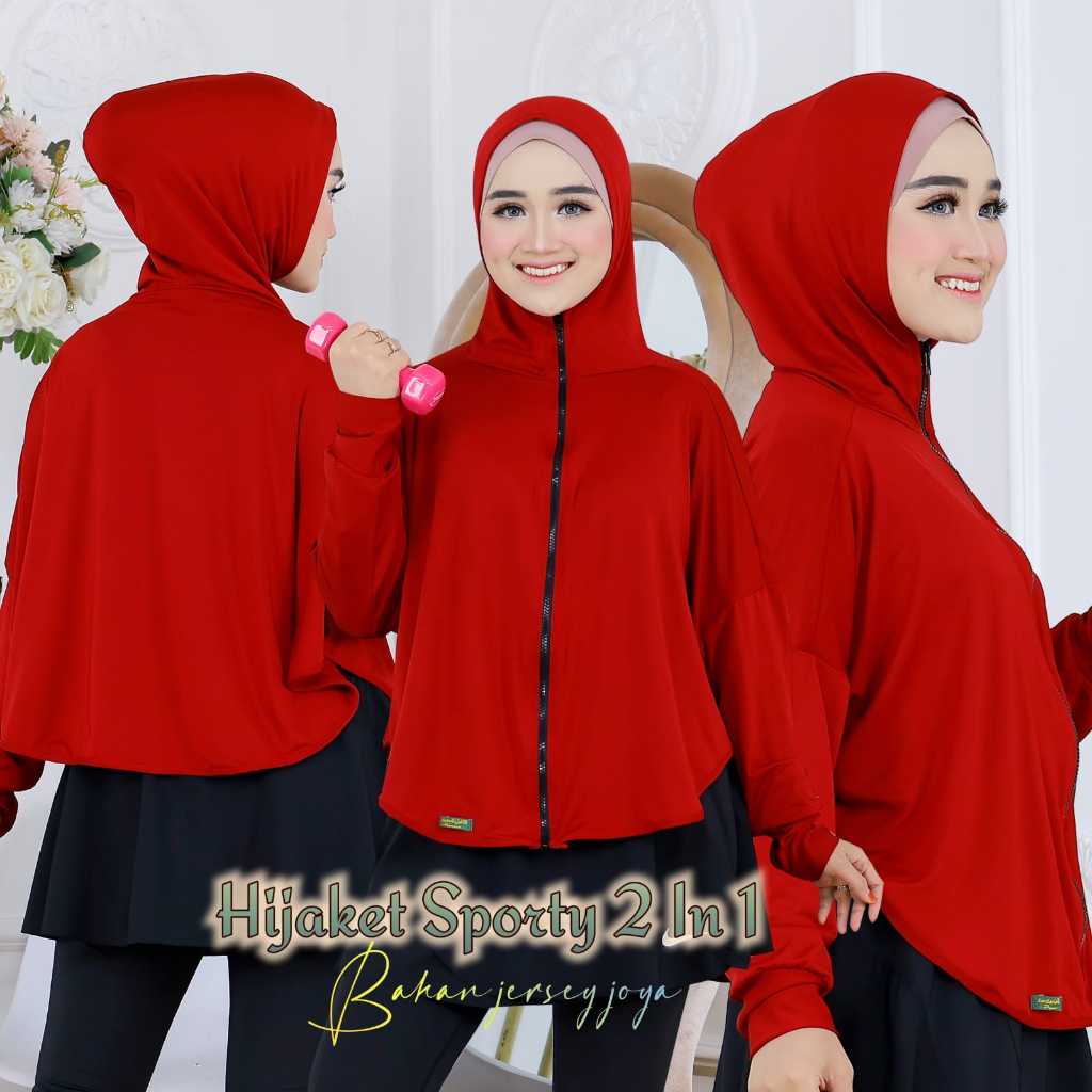 sansanhijab Hijab Sporty Look – Cocok untuk Olahraga & Gaya Kasual