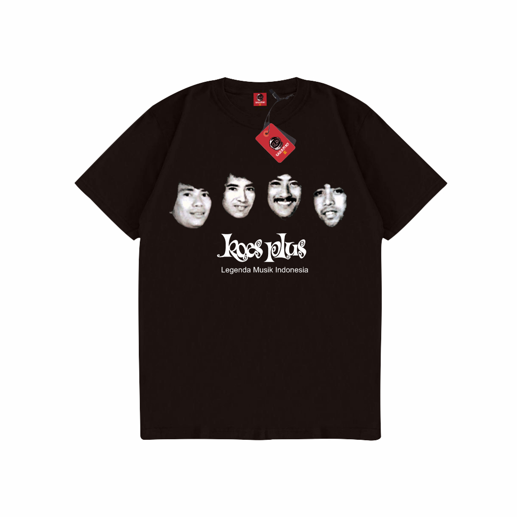 GILAN Baju Kaos T Shirt Distro Unisex Gambar Band KOES PLUS KOESPLUS Legenda Musik Indonesia