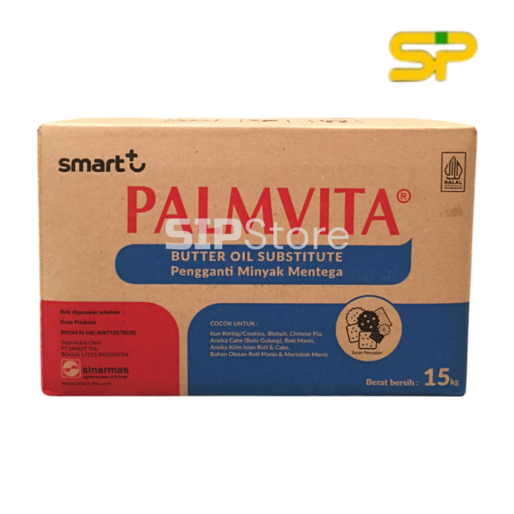 

PALMVITA BOS @15kg / Butter Oil Subtitute / Shortening BOS 15kg