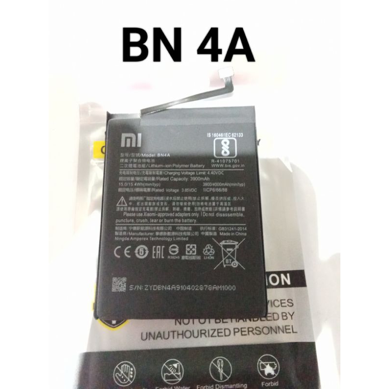 Baterai REDMI BN4A(REDMI NOTE 7/REDMI NOTE 7)