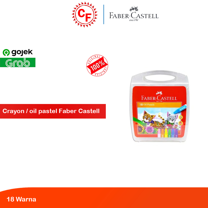 

Oil Pastel Faber Castell 18 Warna