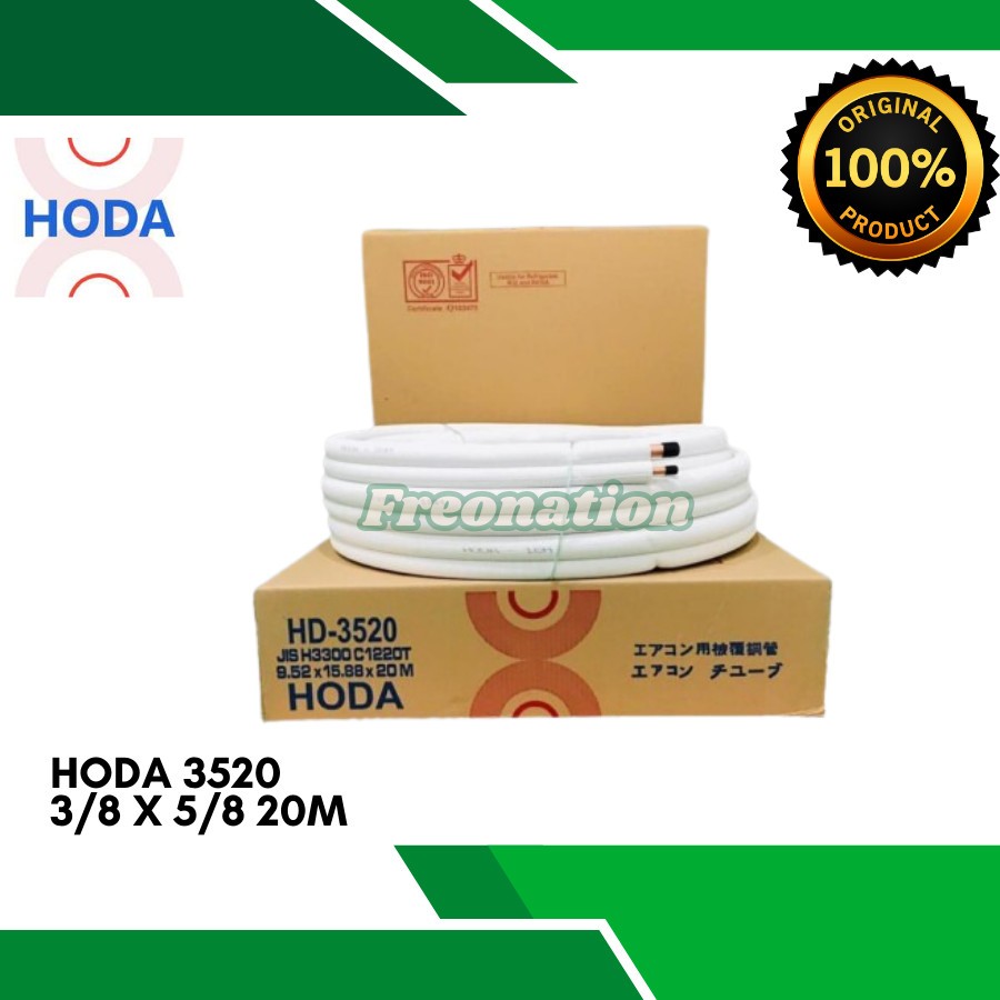 Pipa AC HODA 3/8 - 5/8 (AC 3 - 5 PK) Murah Original