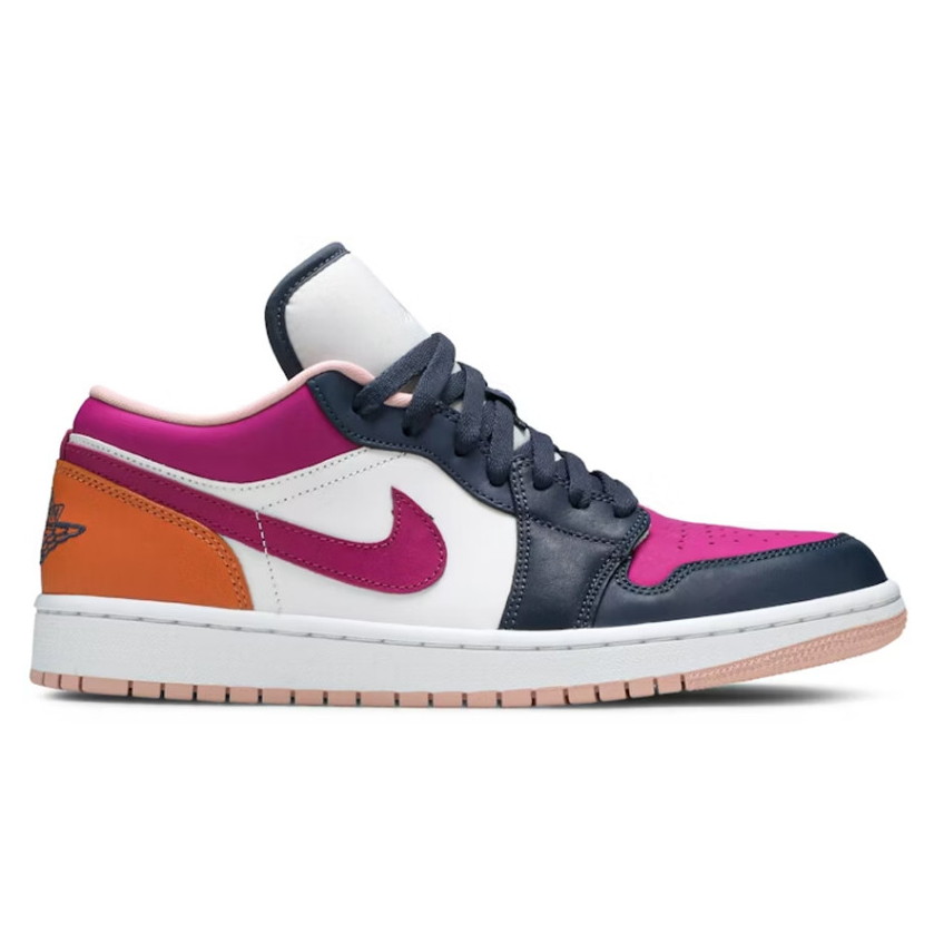 Nike Jordan 1 Low Mismetched  Purple Magenta BNIB 100%