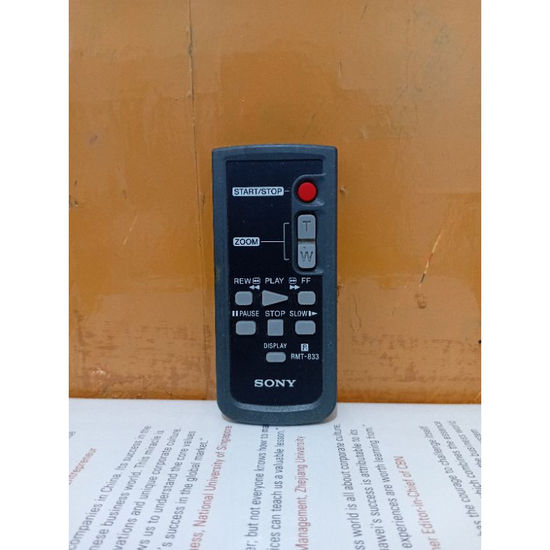 REMOTE VIDEO CAMERA SONY SERI RMT-833 ORIGINAL