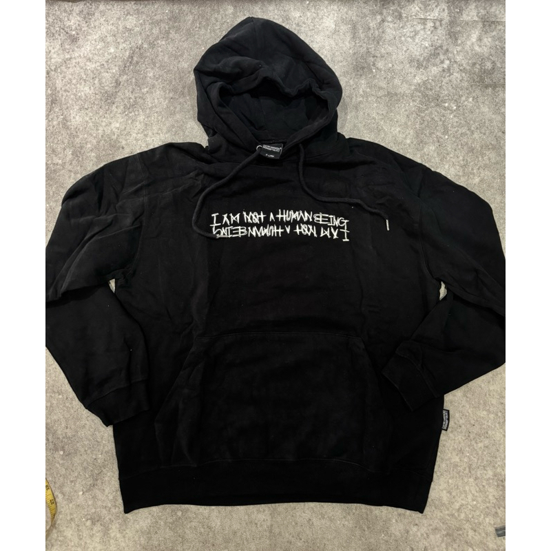Hoodie I Am Not Human Being black