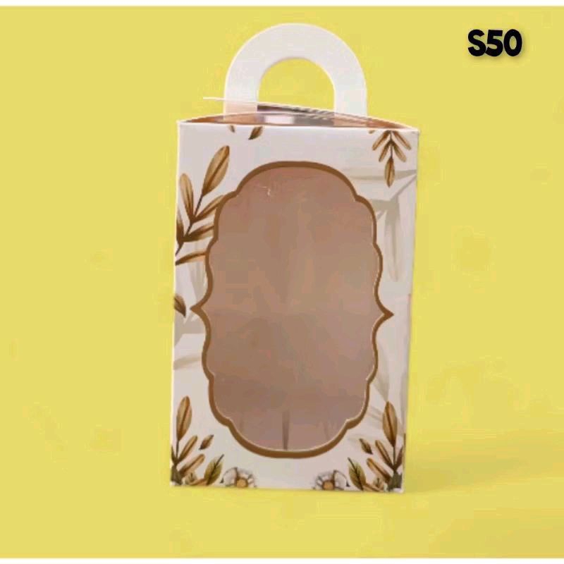 S ( S50 ) BOX IVORY UNTUK SOUVENIR GELAS