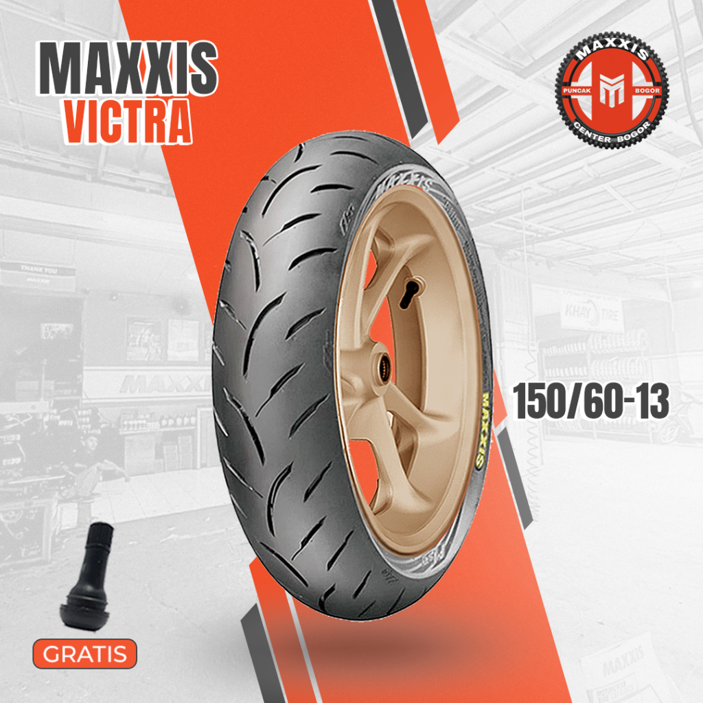 MAXXIS VICTRA 150/60-13 Tubeless Ban Motor NMAX Ring 13 Tubles