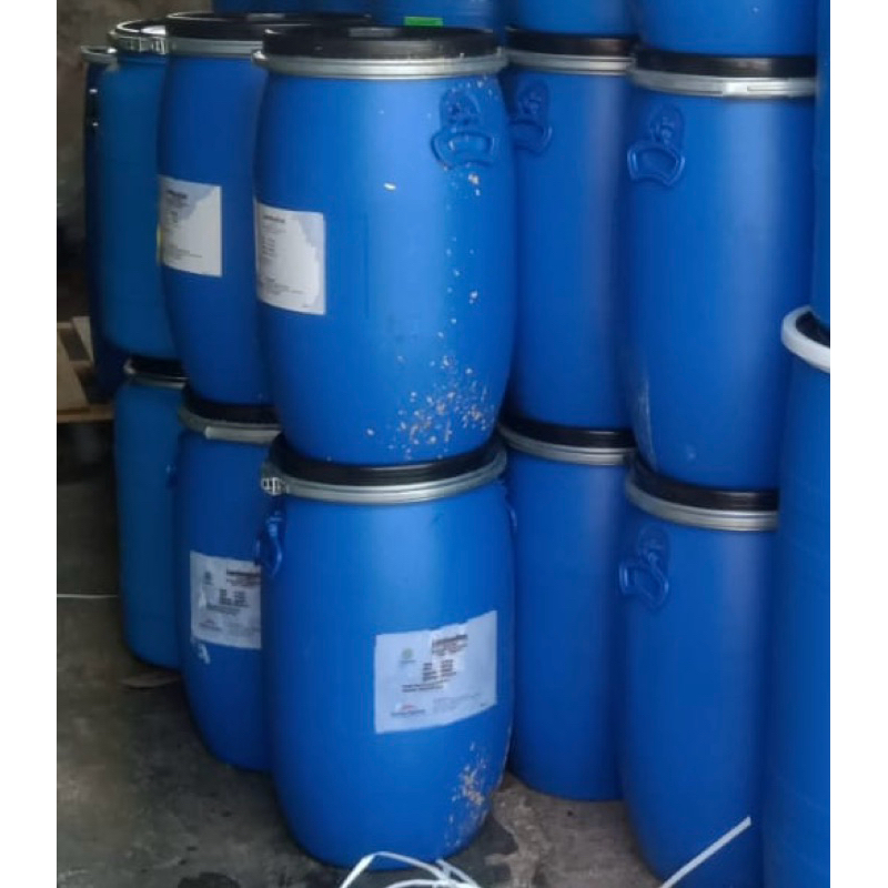 Drum plastik bekas 60 liter