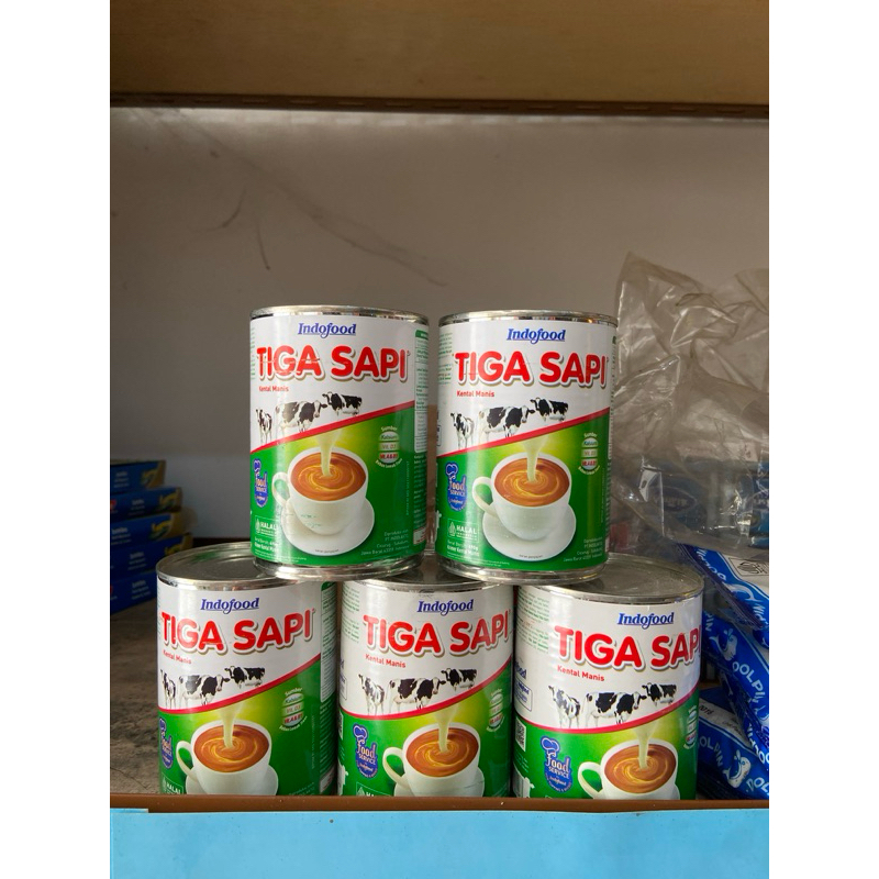 

( Termurah ) Susu Kental Manis Tiga Sapi kaleng 490g