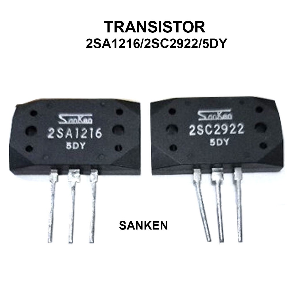 TRANSISTOR SANKEN 1216/2922 /5DY KW