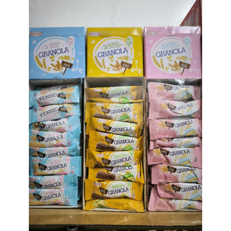 

SWEET ME GRANOLA ISI 60 PCS