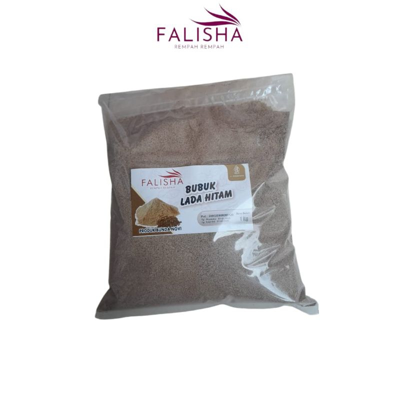 

Lada Hitam Bubuk 1Kg / Pure Black Pepper Powder 1Kg / Aneka Bumbu Rempah Bubuk / Masak / Spices
