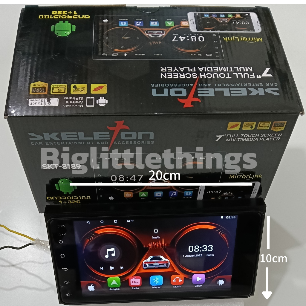 Calya Sigra - Innova Lama - Avanza Xenia 2015-2018 - Headunit Android Double Din 7 inch Plug And Pla