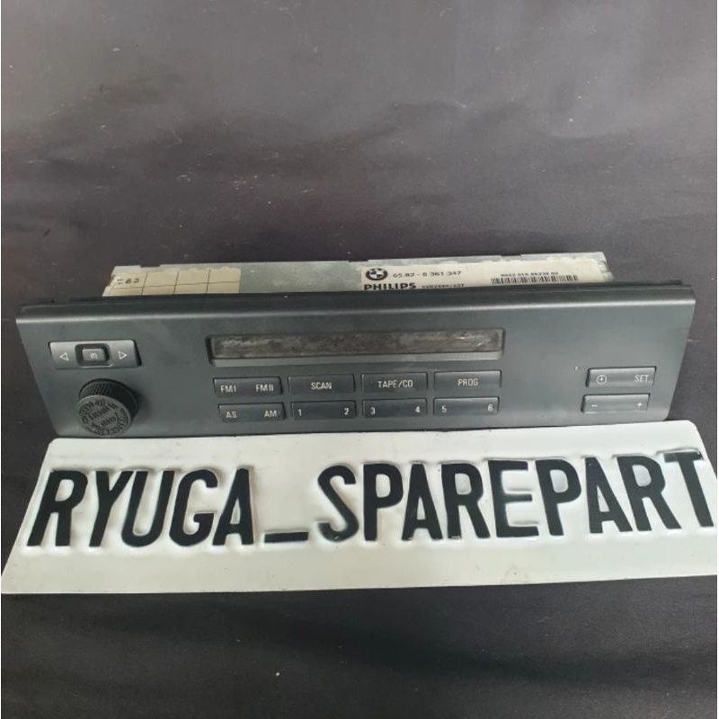 head unit tape PHILIPS E39 original BMW 65.82-8361347