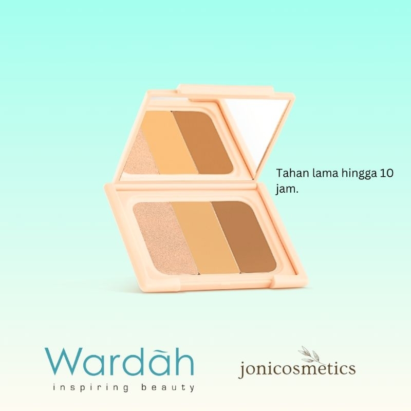 Wardah Colorfit Highlight Contour Palette