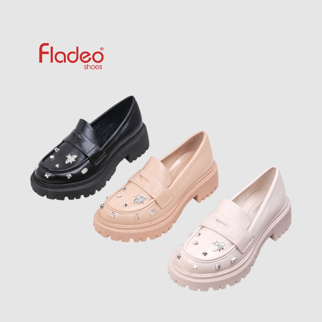 Fladeo L24/LSC321-1LU/Sepatu Slip On Casual Wanita [ Shoes Casual ]