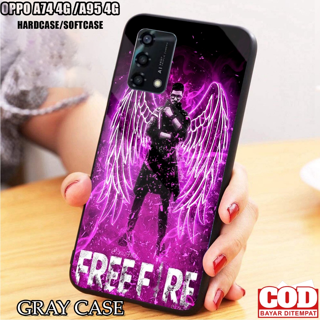 Case OPPO A74/4G OPPO A95 4G- Casing   OPPO A74 4G/OPPO A95 4G  ( FF) Silikon  OPPO A74 4G/OPPO A95 