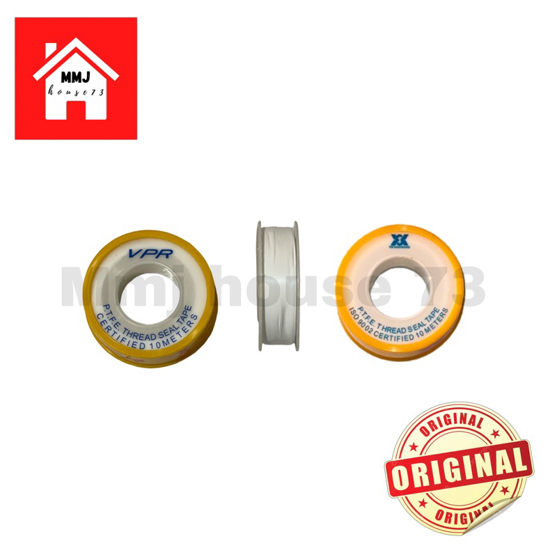 Sealtape Kran/Pipa Air VPR / YSK / STAYVIC / FURANO 12 mm x 10M