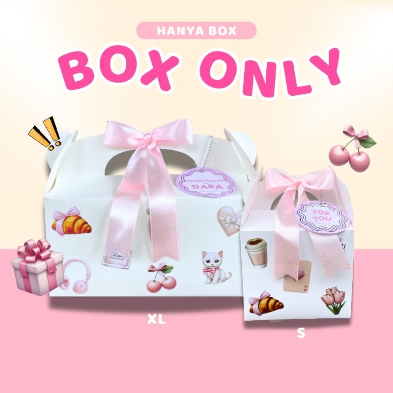 

(FULL SET BOX ONLY) INCLUDE PITA & STICKER | GABLE GIFT BOX