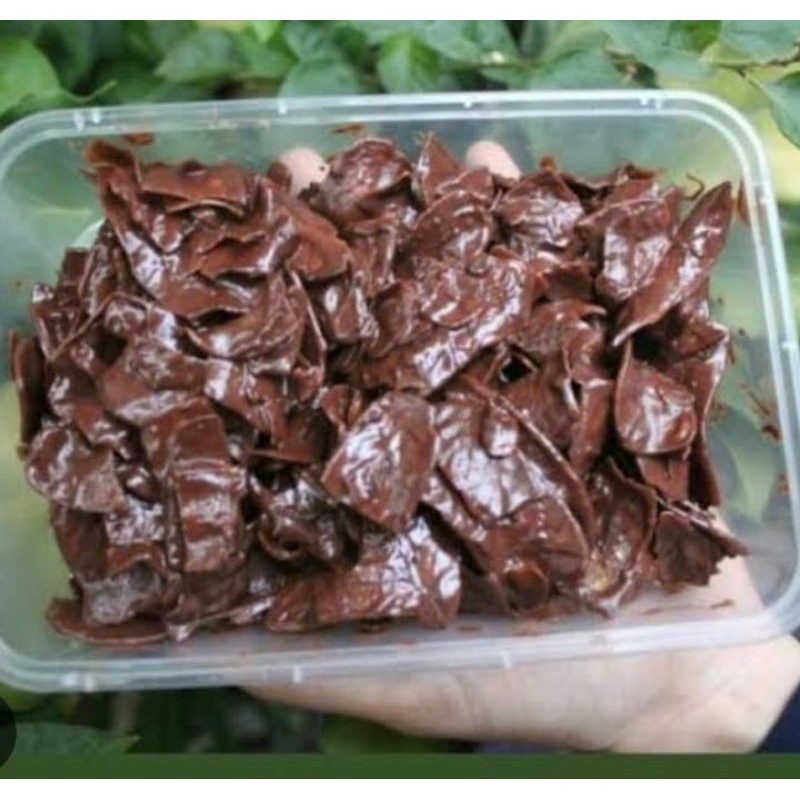 

Keripik pisang lumer coklat