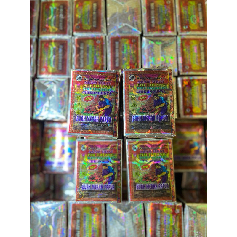 

BUAH MERAH PAPUA SERBUK 100% ORIGINAL (isi 12)