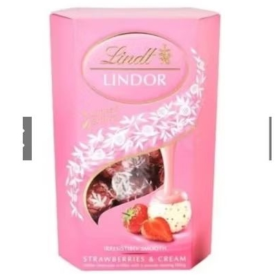 

Lindt Lindor Irresistible smooth Strawberry & Cream Chocolate Box