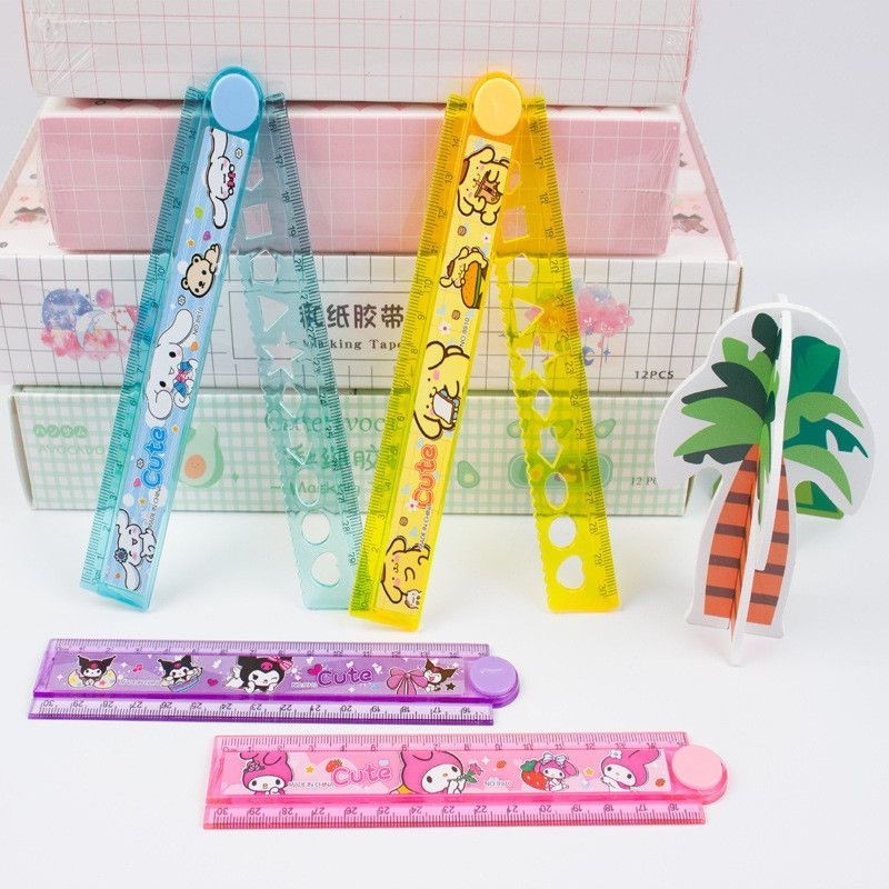 

Penggaris Lipat Karakter Lucu Imut 30cm Ruler PR06