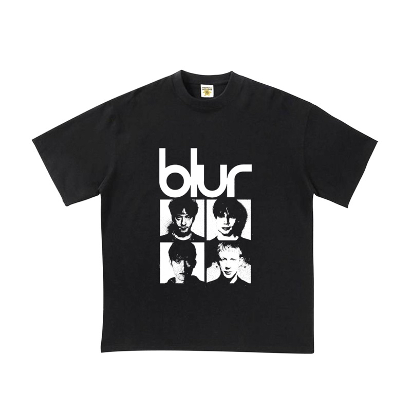 TSHIRT EDELWEISS TERRACE WEAR BLUR KAOS BAND BLUR BAJU BLUR BAND ROCK