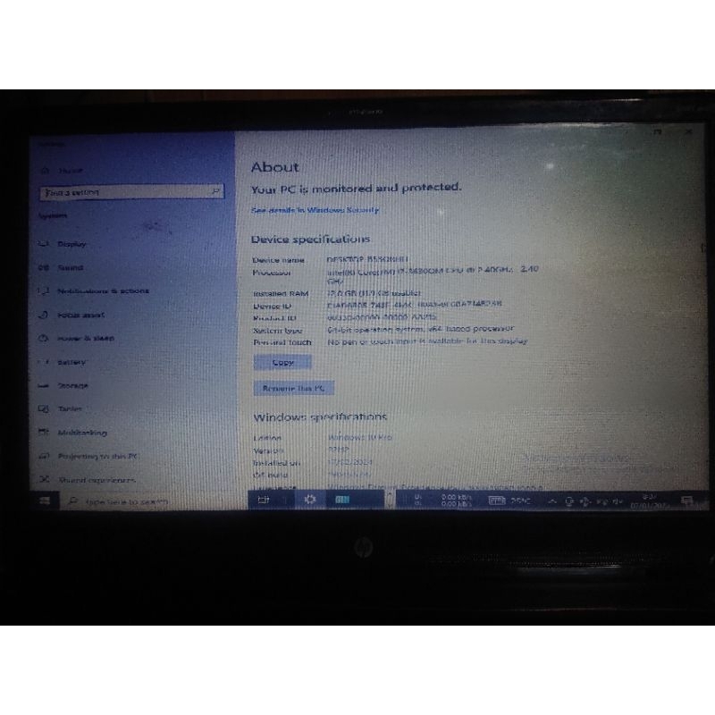 Jual Laptop Hp Dv6 Ram 12GB Vga Gt630 2Gb Second