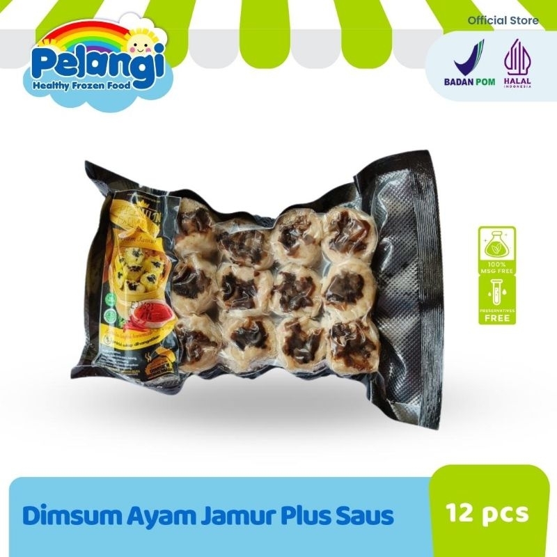 

Dimsum ayam topping jamur / NON MSG/ NON PENGAWET/pelangi anak sehat