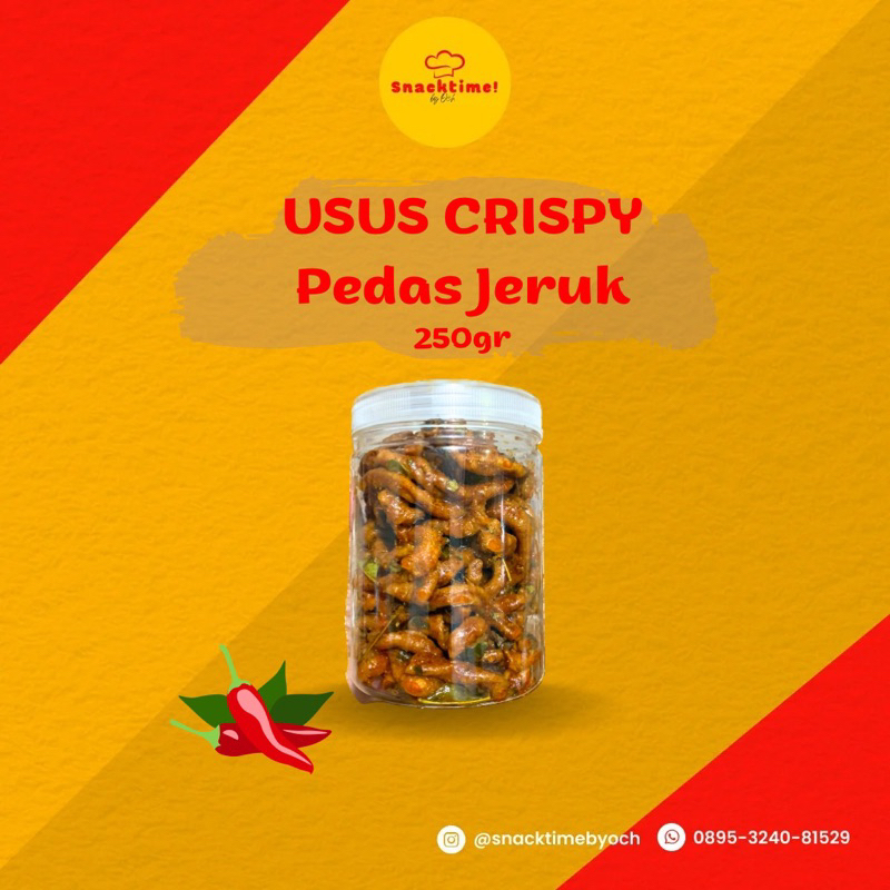 

USUS CRISPY PEDAS JERUK TOPLES