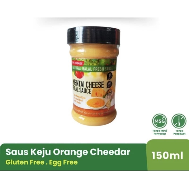 

saus keju mentai/non msg/non pengawet/pelangi anak sehat