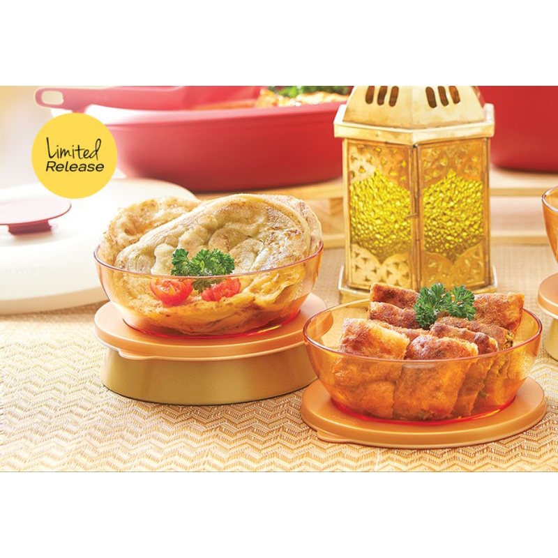 TUPPERWARE CLEAR BOWL 750ml(2)