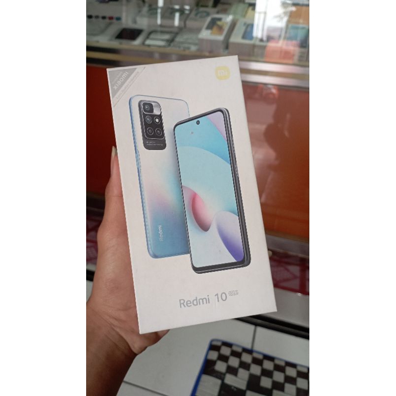 "BACA DENGAN SEKSAMA" Box Redmi 10 2022 | 6GB/128GB | Warna Carbon Gray | (SECOND) (HANYA BOX TANPA 
