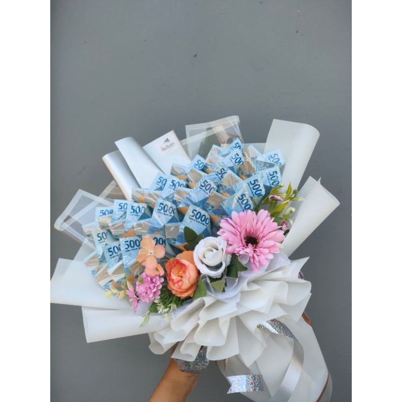 Buket Uang pecahan 50rb