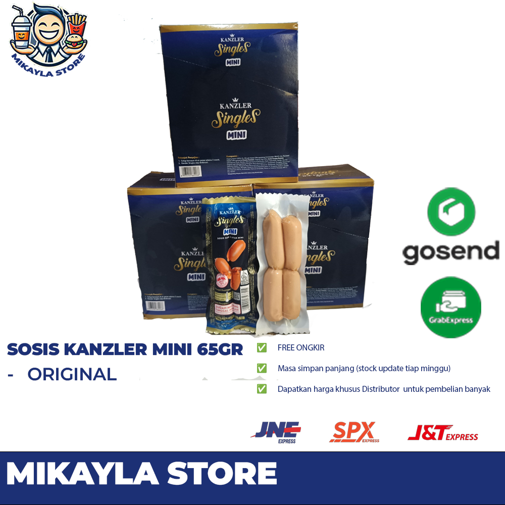 

Kanzler Singles Mini Sosis 65GR