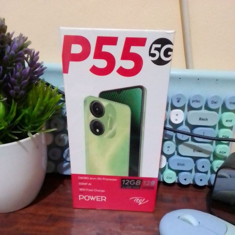 Itel P55 5G 6/128GB Garansi Resmi Itel Indonesia