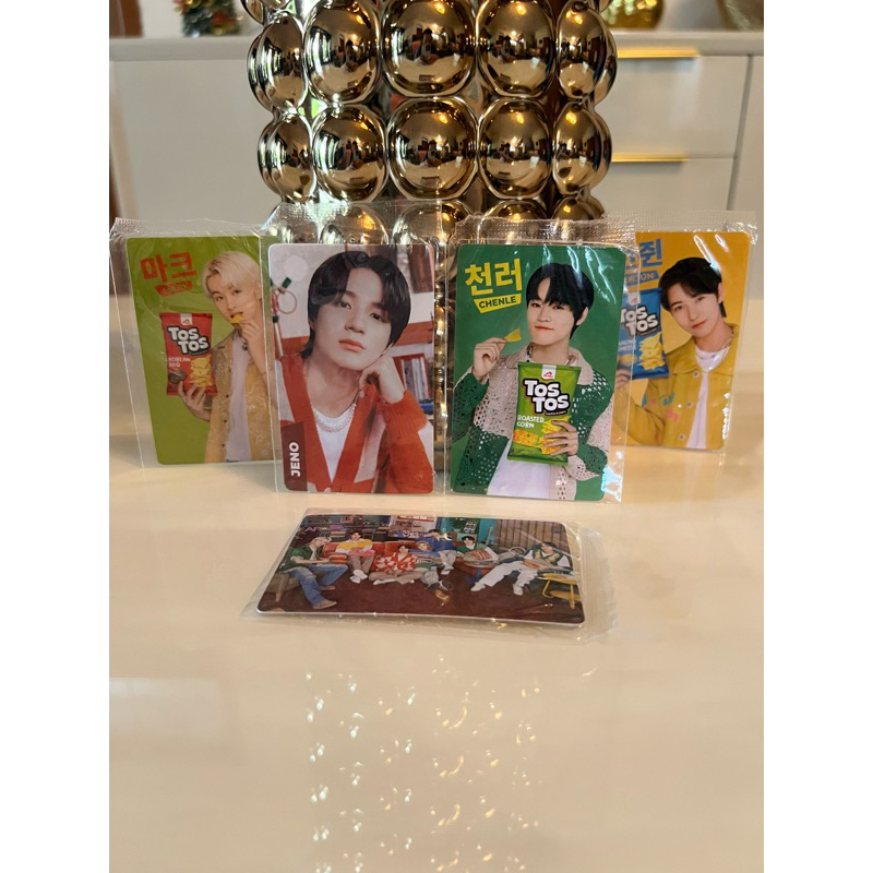 Ready Stock / Official Photocard / Sealed / Photocard Tos Tos x NCT Dream / Official / Ready Photoca