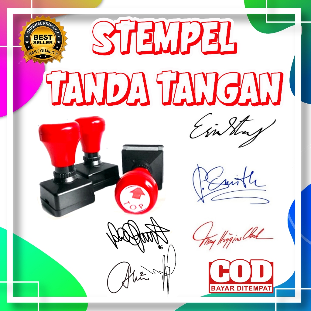 

Stempel Tanda Tangan / Stempel Paraf / Stempel TTD Flash Otomatis