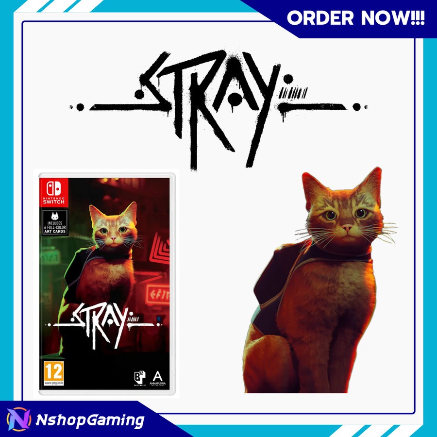 Stray Nintendo Switch/Kaset Nintendo Switch
