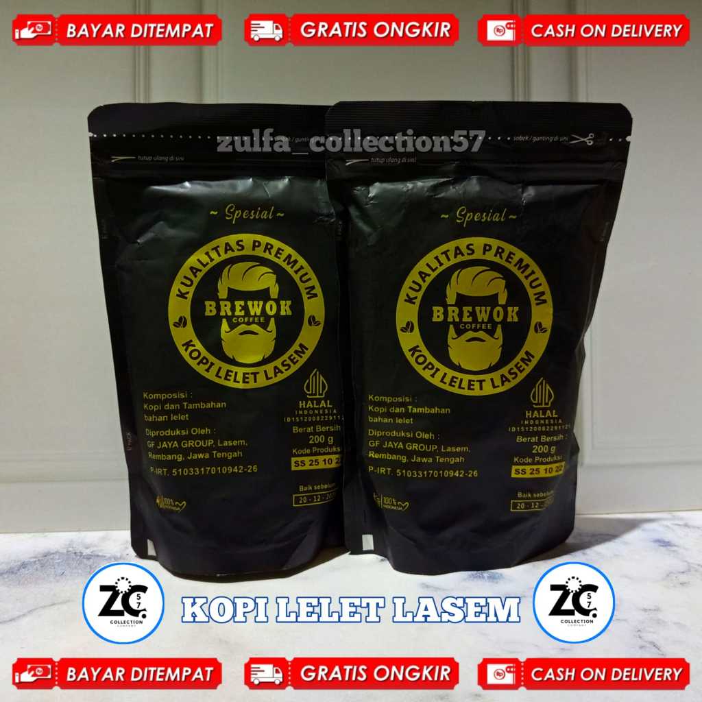 

PROMO KOPI LELET LASEM 225 GR | TERLARIS TERMURAH | KOPI HITAM ASLI | KOPI BUBUK HALUS