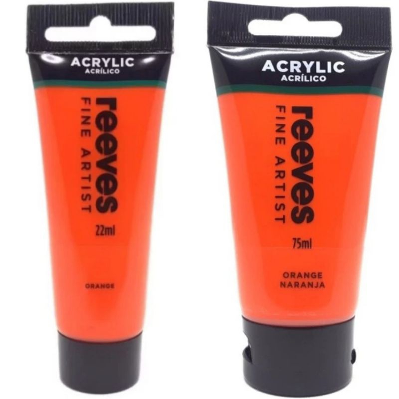 

Reeves Acrylic Colour 75ml / 22ml Orange